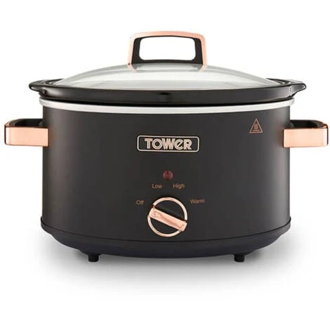 Tower Cavaletto 3.5 Litre Slow Cooker Black