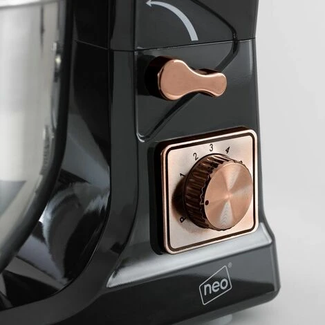 Neo Black And Copper 5L 6 Speed 800W Electric Stand Mixer - Image 3