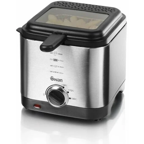 Swan 1.5 Litre Stainless Steel Fryer - Image 5