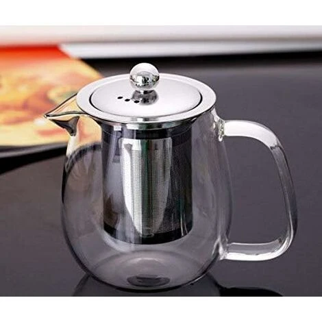 Glass Teapot With Brewing Teapot 500ml/17oz The Teapot Stove Is Safe And Heat-Resistant Blooming And Loose Leaf Teapot Set. - Image 2