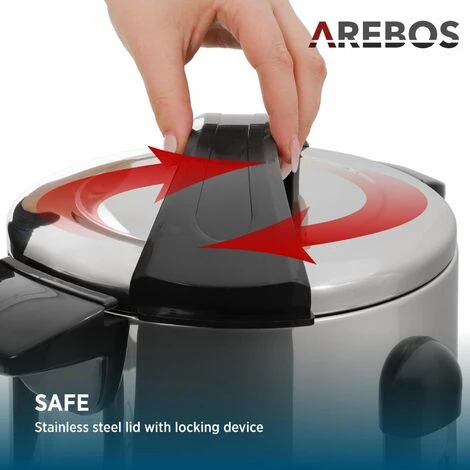 AREBOS Mulled Wine Maker 950 W Hot Beverage Dispenser 6.8 L With Drip Tray, Outlet Tap, Thermostat And Overheating Protection Temperature Setting From 30-110°C - Image 5