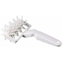 Pizza Dough Roller, Hole Punch, Made Of Plastic, Baking Tool, For Cakes, Bread