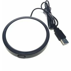 Coffee Cup WarmerㄛUSB Electric Heated Coaster,Teapot Warmer,Provides Consistent Temperature For Coffee, Milk And Beverages In Office And Home