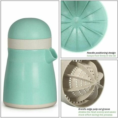 Lemon Squeezer Citrus Orange Lemon Juicer Manual Squeezer, Lemon Citrus Hand Press Lime Squeezer Juicer, BPA-Free Dishwasher Safe - Image 4