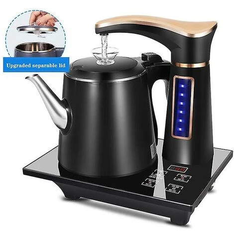 220V Electric Kettle 0.8l Heat Preservation Teapot Household Smart Thermostat Kettle Safety Stainless Steel Water Dispenser Uk - Image 2