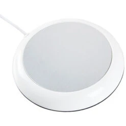 USB Coffee Mug Warmer, Wood Grain Cup Warmer Beverage Mug Heat Mat Water Milk Warmer Plate White