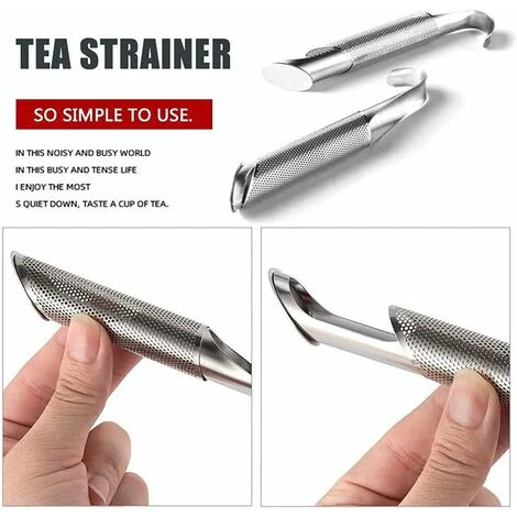 Tea Infuser 2 Pack Loose Tea Infuser Tea Steeper With Long Handle - Image 4
