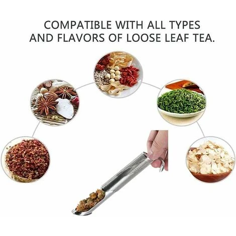 Tea Infuser 2 Pack Loose Tea Infuser Tea Steeper With Long Handle - Image 5