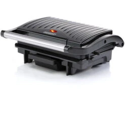 Monzana Contact Grill Non-stick Coating 1500W BPA Free Cool-touch Handle Removable Drip Tray Table Grill Sandwich Maker