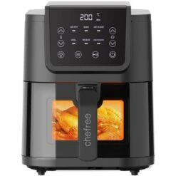 CHEFREE AFW01 - Air Fryer 5L & 1650W - With Visible Window - 6 In 1