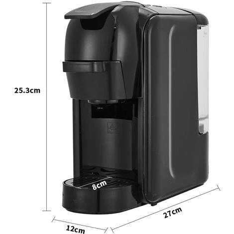 Livingandhome Black 3 In 1 Home Coffee Machine - Image 5