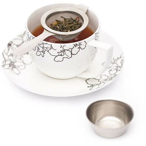 La Cafetiere Stainless Steel Long Handled Tea Strainer - Image 3