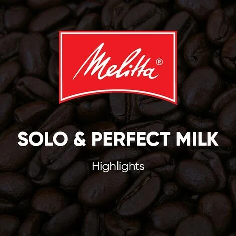 Melitta Caffeo Solo & Perfect Milk E957-103 Silver Bean To Cup Coffee Machine - Image 5