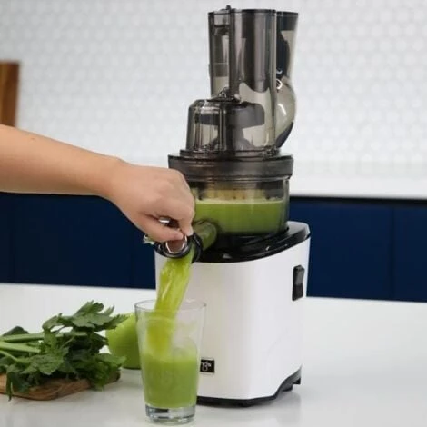 Kuvings REVO830 Revolution Cold Press Juicer White - Image 4