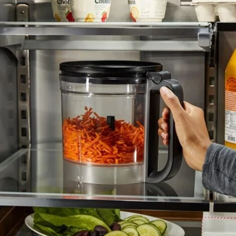 KitchenAid 3.1L Empire Red Food Processor - Image 4