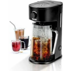 Geepas 700W Ice Tea & Coffee Maker Brews Iced Coffee Or Hot Coffee Machine 2.5L