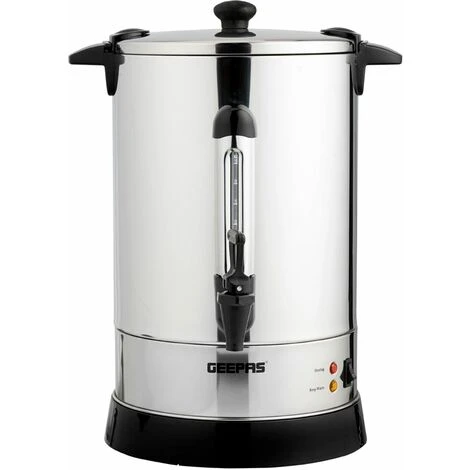 Commercial Catering Urn Kitchen Hot Water Boiler Tea Coffee Stainless Steel 15L