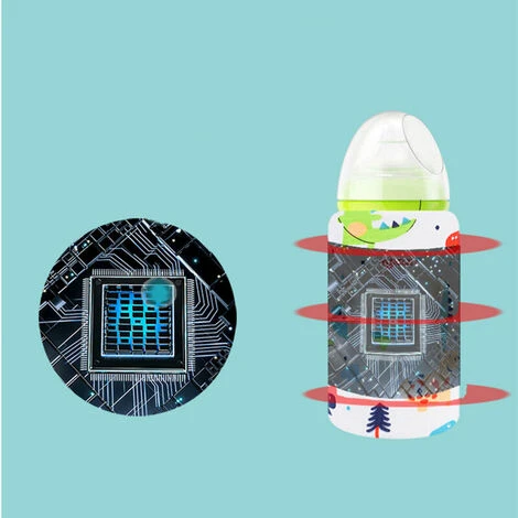 Portable USB Baby Bottle Warmer Thermostat For Family Outdoor Travel (Polar Bear) - Image 2