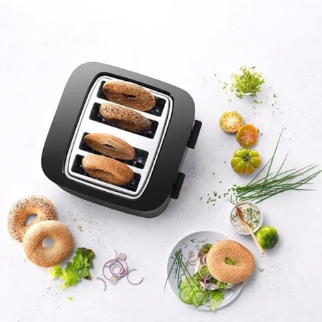 Zwilling Enfinigy Toaster 4 Short Slots Black - Image 4