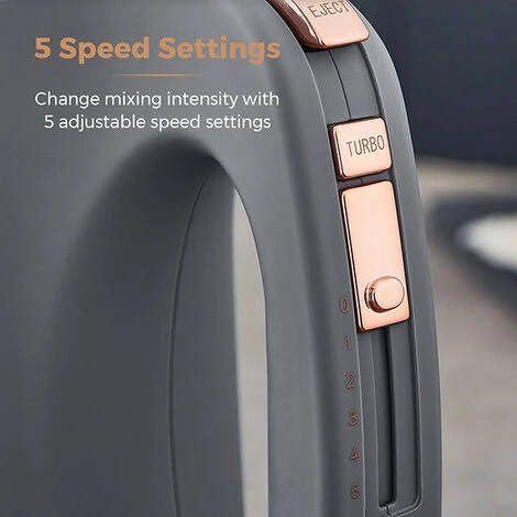 Tower Cavaletto Hand Mixer Grey - Image 5