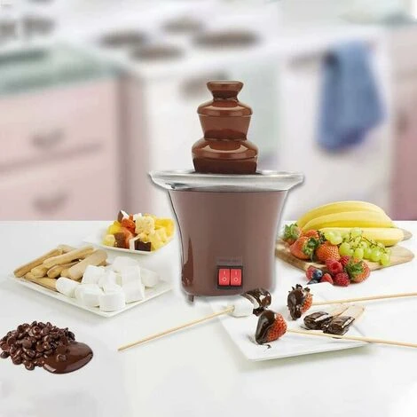 Fondue Maker,Chocolate Fountain Chocolate Fountain Party Chocolate Fountain Home Chocolate Fountain Chocolate Fondue Fountain - Image 4