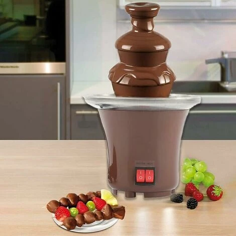 Fondue Maker,Chocolate Fountain Chocolate Fountain Party Chocolate Fountain Home Chocolate Fountain Chocolate Fondue Fountain - Image 5