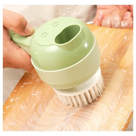Hand Blender Electric Garlic Cutter Cordless Food Adder Green - Image 3