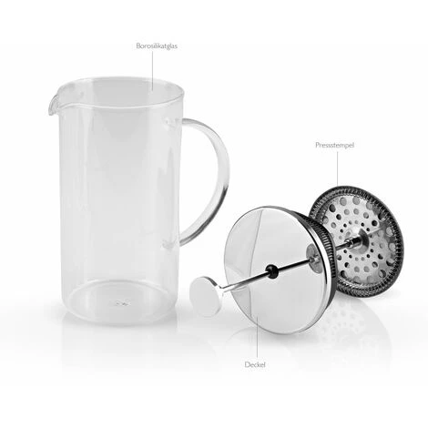 BEEM FRENCH PRESS Coffee Maker (1000ml) - Glass - Image 3
