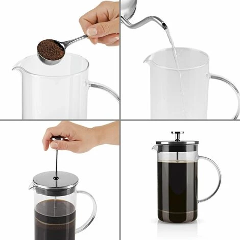BEEM FRENCH PRESS Coffee Maker (1000ml) - Glass - Image 4