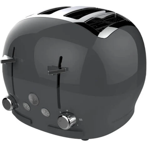 The Funky Appliance Company 1.7 Litre Kettle And 4 Slice Toaster Set Grey - Image 4