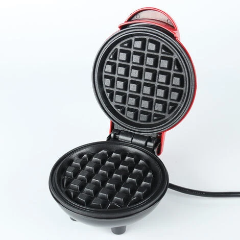 Create Perfect Mini Waffles, Paninis, And Hash Browns With Our Home Mini Waffle Maker - Perfect For Family Celebrations, Easter, And Children's Birthday Parties - Image 2