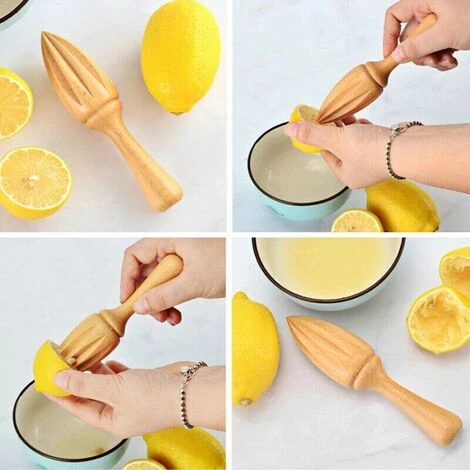 Multifunctional Manual Citrus Squeezer Citrus Juicer Wooden Orange Fruit Tool Citrus Squeezer Citrus Juicer - Image 3