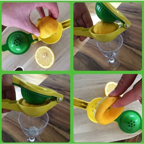 Lemon Squeezer Top Metal Color Box Packaging Lemon Squeezer Best 3 In 1 Manual Citrus Squeezer / Lime Squeezer, Manual Citrus Squeezer, Corrosion Protection And Dishwasher Safe - Image 4