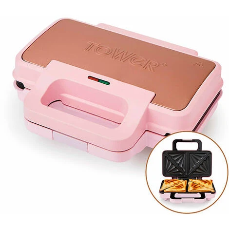 Tower Cavaletto Sandwich Maker Pink