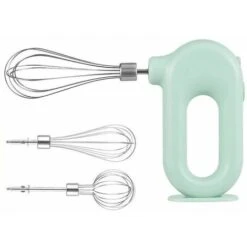 Electric Whisk Hand Mixer Whisk 4 Speed Whisk For Baking Cake Egg Cream Cordless Standing