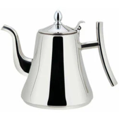 Stainless Steel Teapot With Removable Infuser - 1200 Ml - Dishwasher Safe