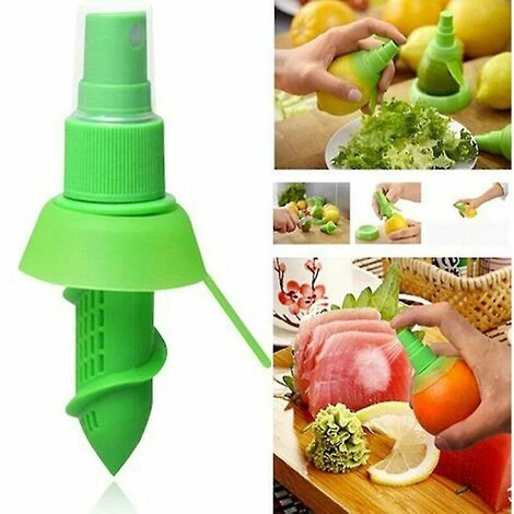 Orange Juice Squeeze Juice Lemon Spray Mist Squeezer Kitchen Cooking Toolgreen4 Sets - Image 4