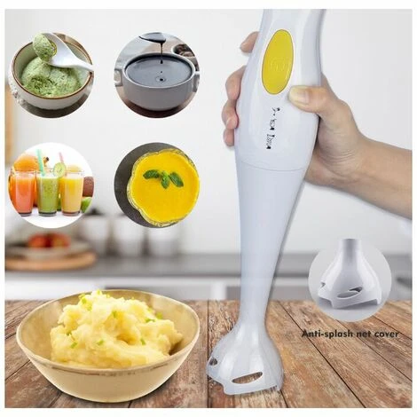 Kitchen Appliances Food Mixer Handheld Cooker ABS Electric Cooking Stick Yellow - Image 3