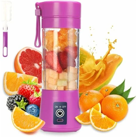 Portable Blender, Electric USB Blender, Mini Portable Blender, 380ml