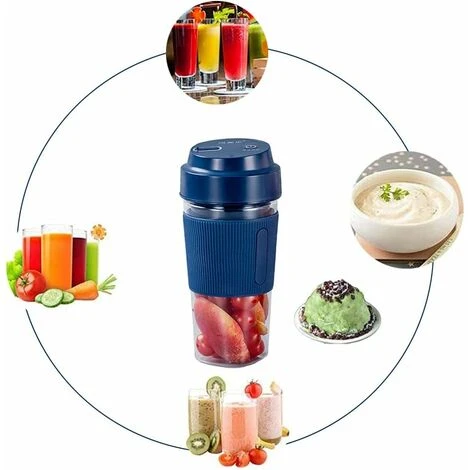 Portable Blender Jar, USB Electric Juicer Multifunction Blender - Image 4