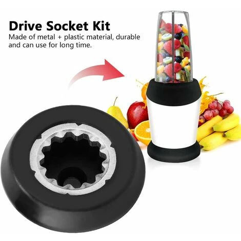 Driving Socket Blender Drive Socket Transmission Shaft Kit For NutriBullet Blender RX 1700W Replacement Part - Image 2