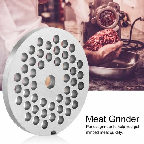 Meat Grinder Knife Stainless Steel Mincer Plate Disc Knife With Holes Professional Replacement Accessories For Grinders Mincers(5mm) - Image 3