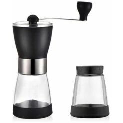 GTA Manual Coffee Grinder, Adjustable Portable Coffee Grinder With Stainless Steel Compact Size Perfect For Travel/Camping/Office