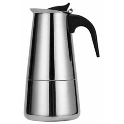 Coffee Maker Stainless Steel Portable Coffee Maker Electric Mocha Latte Stovetop Espresso Filter Pot European Coffee Cup (200ml)