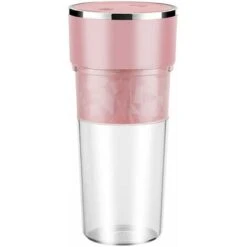 Juicer Cup Smoothie And Shakes Blender Mixeur De Fruits Mini Portable Mixer Cup USB Rechargeable Fruit Blender Cup Lavable Juicer Cup 400ML Fruits Légumes Blender Cup