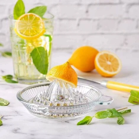Manual Juicer Glass Citrus Squeezer Kitchen Orange Lime Lemon Fruit Squeezer - Image 3