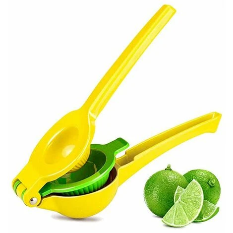 Manual Juicer, Heavy Duty, 2 In 1 Premium Metal Lemon Orange Lime Manual Juicer, Safe Juicer, Faster And Efficient, Sturdy Design, Easy To Clean.