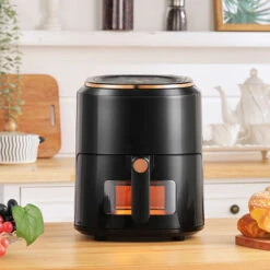 Livingandhome Black 7.5L Digital Touchscreen Air Fryer