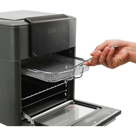 Livingandhome Black 12L Touchscreen Air Fryer Oven - Image 3