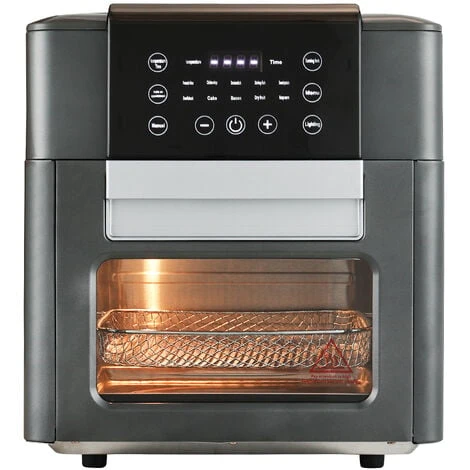 Livingandhome Black 12L Touchscreen Air Fryer Oven - Image 4